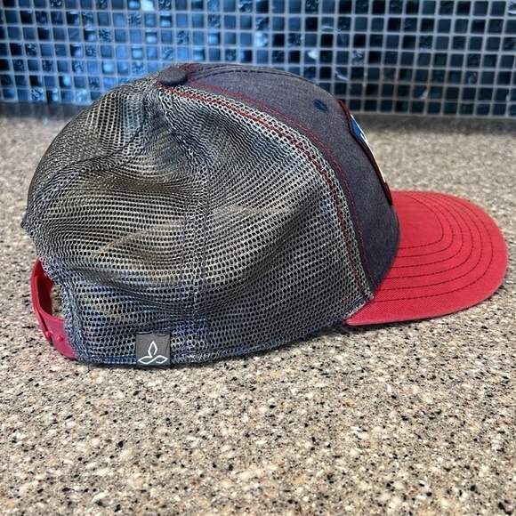 Prana Higher Living Adjustable Adult Trucker Hat - Picture 5 of 7